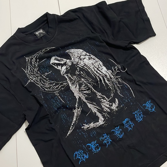 SCYTHE TEE BLACK/BLUE - Picture 4 of 4